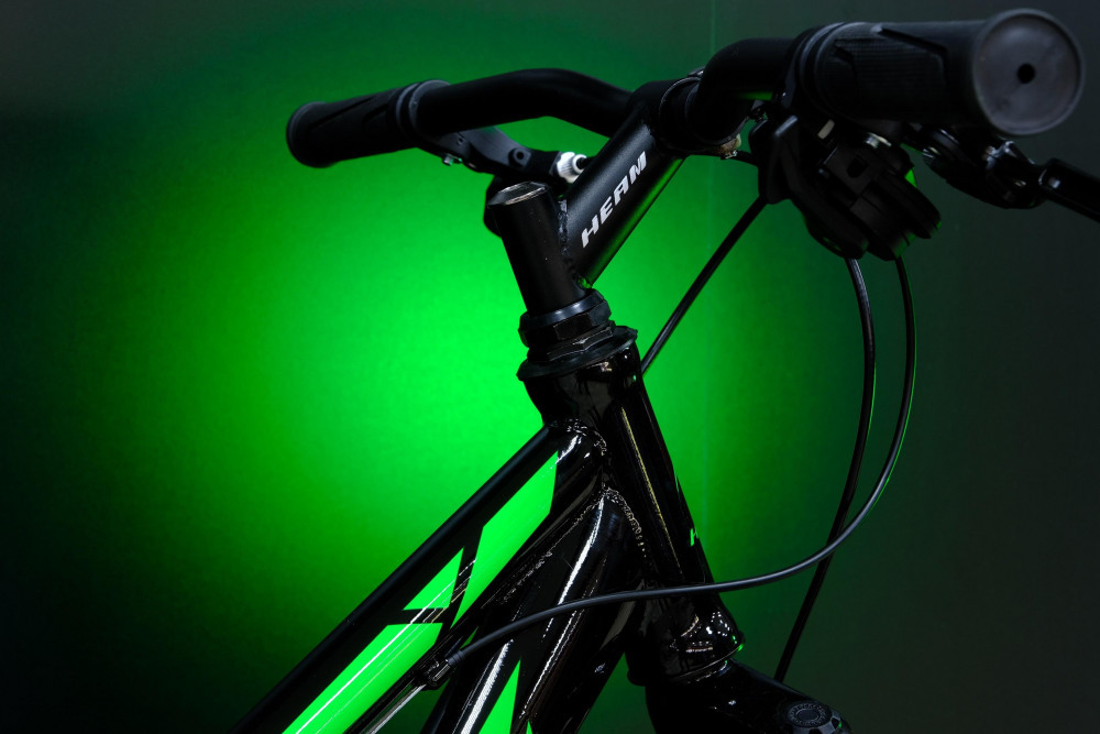 Heam FOX 26 Чёрно/Зелёный рама 17 (на рост 155-173)