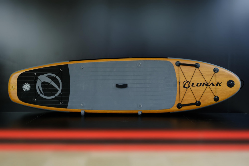 Сапборд Lorak 910 (335*84*15)серое дерево, код 77910