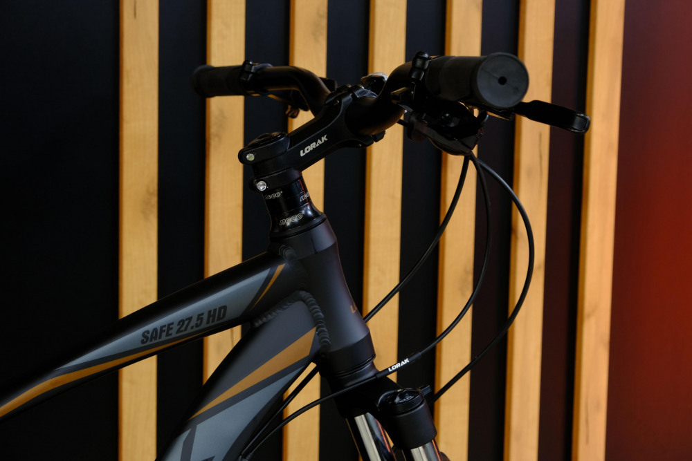 LORAK Safe 27,5 HD Матовый Черный/Коричневый рама 17 (на рост 155-173)